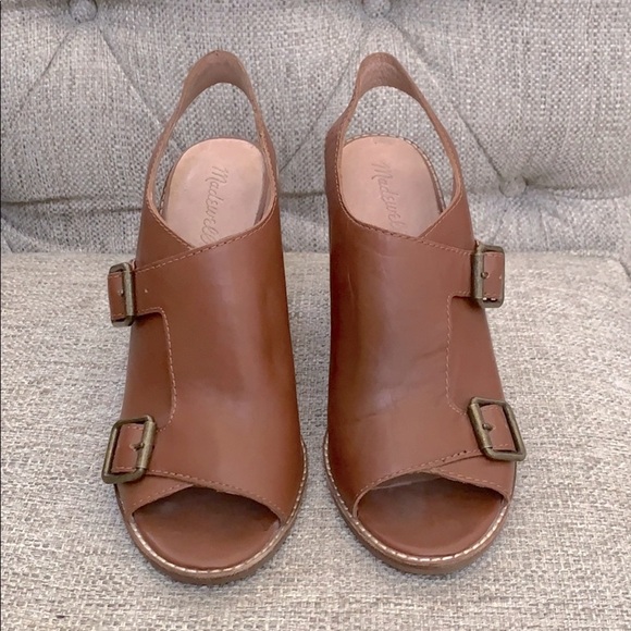 Madewell block heels sandals - Picture 1 of 9